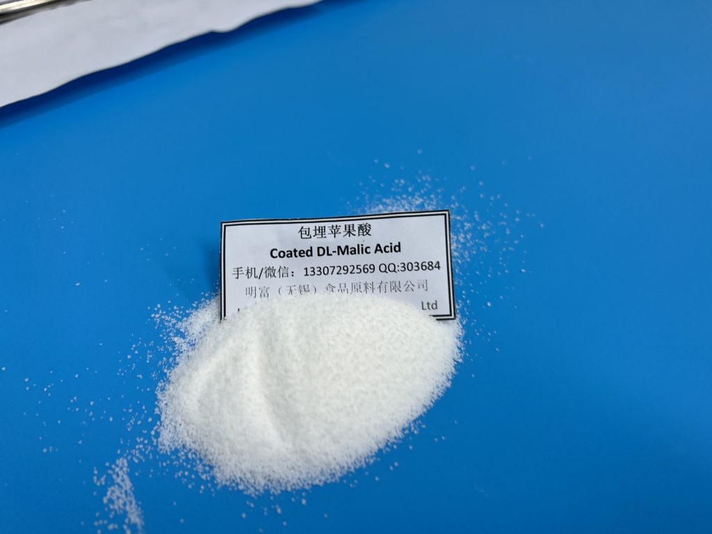 Coated DL-Malic Acid